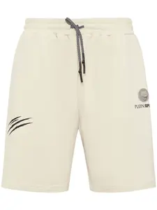 Спортивные шорты с логотипом Plein Sport, серый