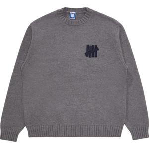 Праздничный свитер Unisex UNDEFEATED, серый