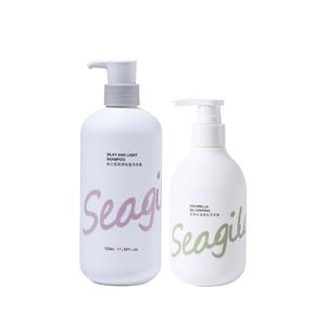 Осветляющий шампунь для гладкости волос 520мл/520мл*2 аромат мыла SEAGILON