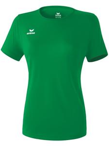 Футболка спортивная Функциональная футболка для командных видов спорта зеленого цвета erima