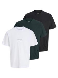 JACK & JONES Футболка 'Norrebro' в крапчатом сером