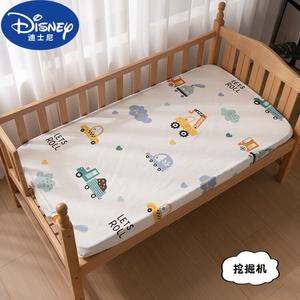 Disney Простыня на резинке для детской кроватки 120х60 см, 60 г/м², 100% хлопок, цвет Excavator