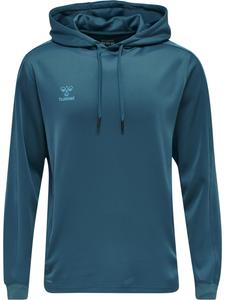 Толстовка Hummel Hoodie Hmlcore Xk Poly Sweat Hoodie, цвет BLUE CORAL