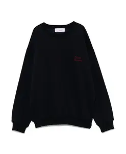 Толстовка с вышитой надписью "ciao amore" Giada Benincasa, синий