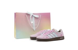 Adidas Neo Кроссовки для скейтбординга VL Court Lifestyle с противоскользящей амортизацией и износостойкостью, низкие, унисекс, белые, розовые