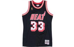 Джерси баскетбольное Mitchell & Ness 1996/97 Alonzo Mourning Miami Heat Swingman Mitchell Ness, черный