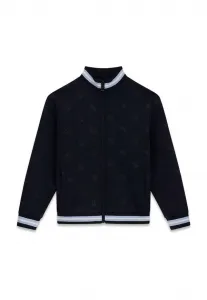 Толстовка на молнии с логотипом Guess, Blau