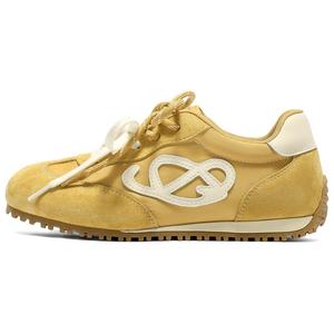 Низкие повседневные туфли для женщин Senda, желтый