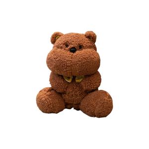 AIQINGCAOZHILIAN(WANJU) Плюшевая игрушка AIQINGCAOZHILIANWANJU милый пухлый белый кролик плюшевый мишка кукла высота 23cm