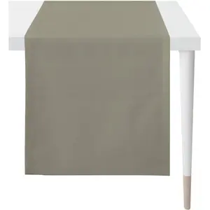 Дорожка для стола 3900 Uni / OUTDOOR, летний декор, лето с защитой от пятен Apelt, темно-серый