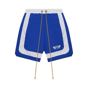 Шорты Rhude Campione Baggy Track Short, Blue/White