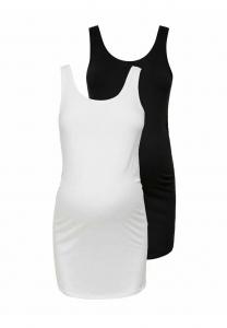 Топ OLMLOVELY LIFE LONG 2 PACK ONLY MATERNITY, черный