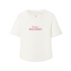 Skechers Футболка Sportlife для женщин Marshmallow White