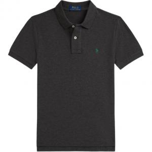 Рубашка-поло SS25 Classic Fit для детей Polo Ralph Lauren, черный