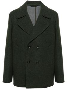 ETRO двубортный бушлат, зеленый