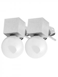 Adeliás Женское ожерелье из нержавеющей стали 43+5 в серебряном исполнении