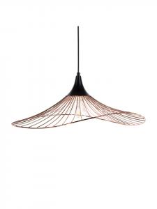 Beliani Подвесные светильники MAZARO в медно-черном исполнении - (Ш) 50 x (В) 125 x (Д) 50 см