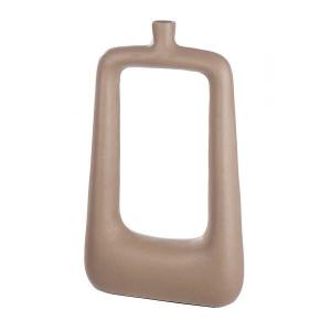 Декоративная ваза GILDE Helena Rechteckig, 25x42x7 см, коричневый