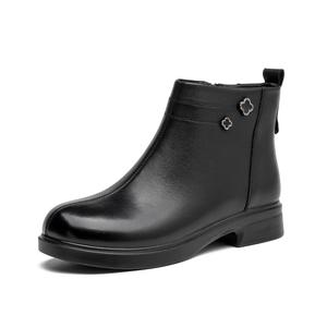 AOKANG Ботильоны женские 3 см, черные