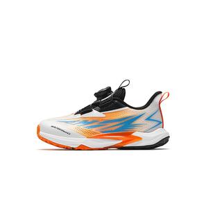 Низкие детские тренировочные ботинки Flying Knight для детей 3-7 лет Antakids, anta белый/sun оранжевый