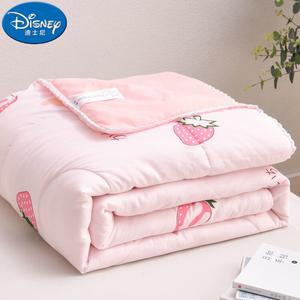Disney Одеяло 100х150 см, тонкое зимнее, машинная стирка, летний клубничный узор