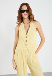 Жилет Even&Odd by Zalando, светло-желтый