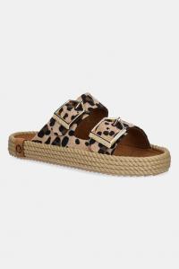 Кожаные шлепанцы sydney Bohonomad, бежевый