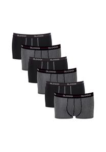 Хипстерские шорты/брюки, набор из 6 шт, начало Sloggi, цвет Red - Dark Combination