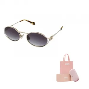 Солнцезащитные очки овальной формы Eyewear Oval Frame MIU MIU