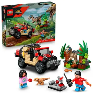 Детский конструктор Lego Off-Road Escape And Raptor Jurassic World, мультиколор