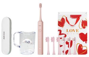 AUX Электрическая зубная щетка для взрослых звуковая вибрация тонкий мягкий ворс нежная бережная ослепительно белый набор для студентов и пар