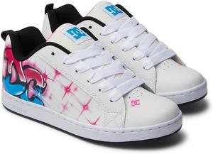 Женские кроссовки DC Court Graffik для повседневного катания на скейтборде Dc Shoes, Bright Rose