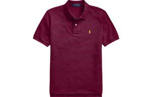 Polo Ralph Lauren Поло с коротким рукавом бордо для детей