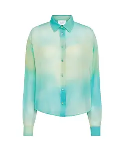 Аврора пленочная рубашка Mvp Wardrobe, синий