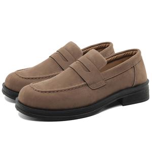 Medd Лоферы мужские черно-коричневые LF06 Brown, цвет LF06 Brown