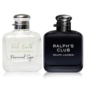Набор духов с ароматом земли, туалетная вода, деревянный Ralph Lauren, club 7ml + provencal sage 7ml
