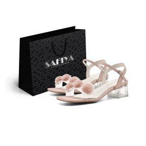 SAFIYA Женские сандалии на одной застежке розовые, цвет Pink