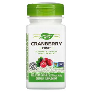Добавка Nature's Way Cranberry Fruit 930 мг, 100 веганских капсул