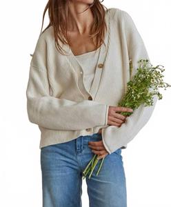 Кардиган Kacey с пуговицами цвета слоновой кости By Together