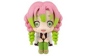 Фигурки Mitsuri Kanroji Look Up Demon Slayer Kimetsu No Yaiba Chibi 11 см Megahouse, demon slayer: kimetsu no yaiba, mitsuri kanroji