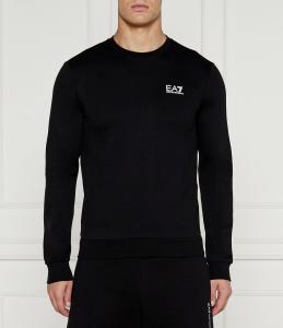 Спортивная толстовка EA7 regular fit, черный
