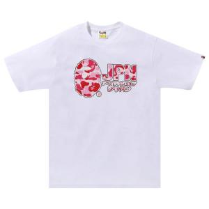 Футболка BAPE ABC Camo Jpn Katakana 'White', белый