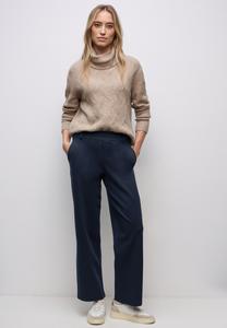 Брюки Street One Trousers, Blau/Dark Blue