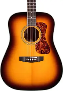Акустическая гитара Guild D-140 Dreadnought, верхняя дека из массива ели, винтажный эффект