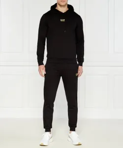 Спортивный костюм Slim fit Ea7, черный