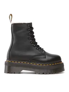 Ботинки Dr. Martens Jadon Fl на массивной подошве, черный
