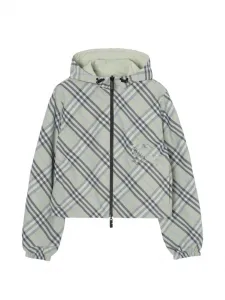 Укороченная двусторонняя куртка Burberry, зеленый