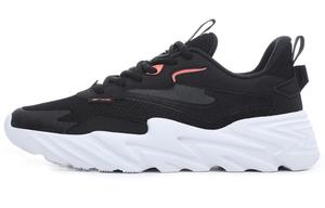 Кроссовки Tengoku Lifestyle женские с низким верхом, цвет черный/флуоресцентный оранжевый Erke