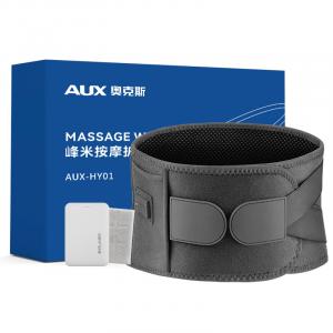 Пояс для массажа талии с подогревом тепловая терапия MTHY01 AUX, темно-серый