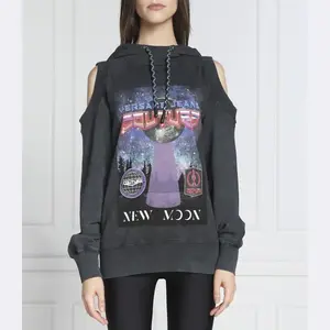 Толстовка обычного кроя Versace, черный